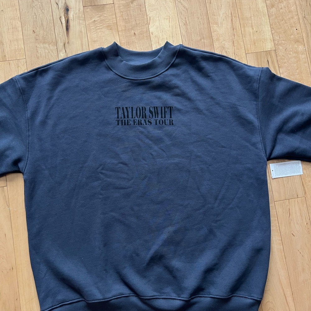 Taylor Swift The Eras Tour Dark Blue Crewneck Sweater